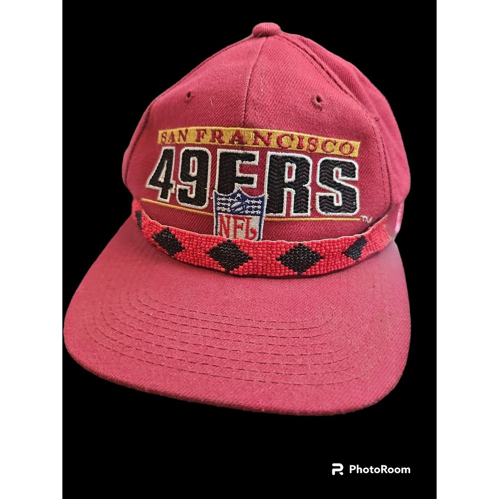 VTG 90s Sports Specialties San Francisco 49ers NFL Football Snapback Hat wool...